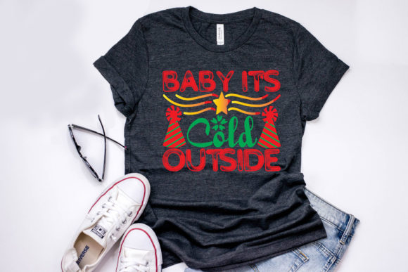 Christmas Quote Design Graphics for T-Shirt Designs