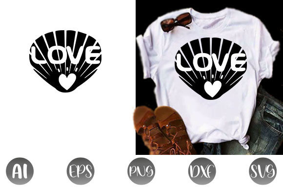 Dog Quote Design, Love – A Versatile Graphic for T-Shirt Designs