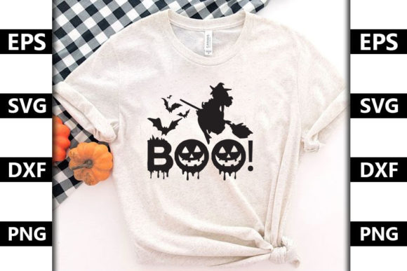 Halloween Quote Design,BOO Graphics for T-Shirt Designs