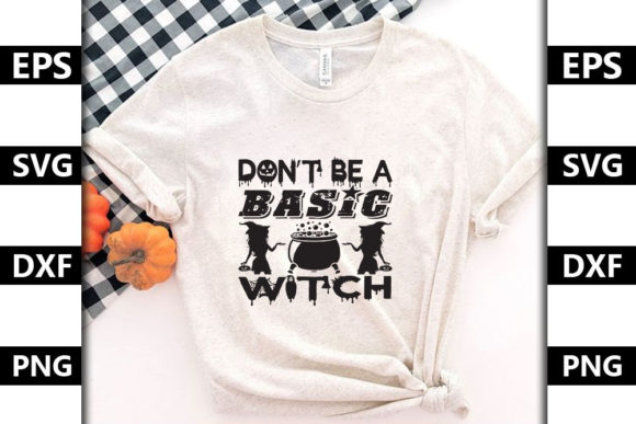 Halloween Quote Design: Don’t Be a Basic