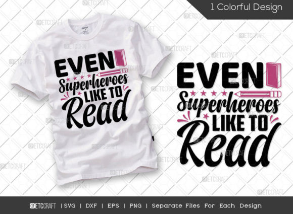 It's a Good Day to Read SVG Cut File for T-Shirt Designs