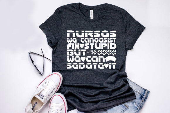 Nurse Quote Design for Embroidery Projects
