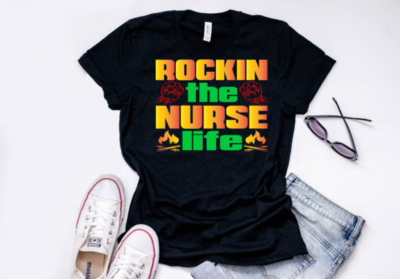 Nurse Quote Design for T-Shirt Graphics