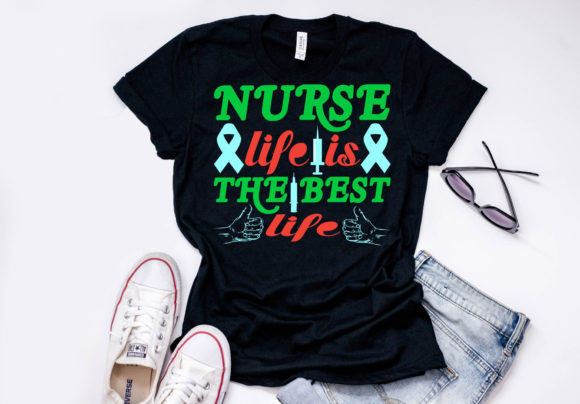Nurse Quote Design for T-Shirt Graphics
