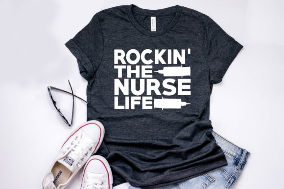 Nurse Quote Design for T-Shirt Graphics