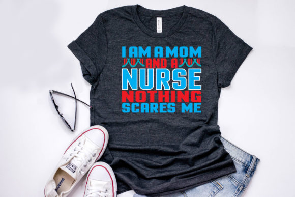 Nurse Quote Design for T-Shirt Graphics
