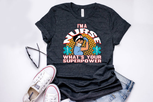 Nurse Quote Design for T-Shirt Graphics