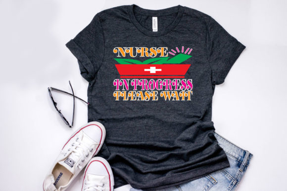 Nurse Quote Design for T-Shirt Graphics