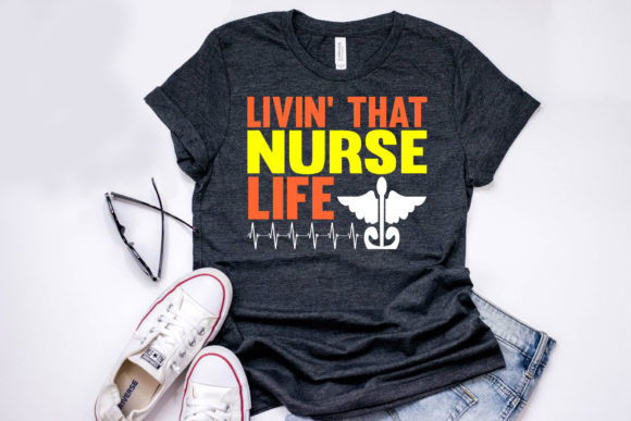 Nurse Quote Design for T-Shirt Graphics