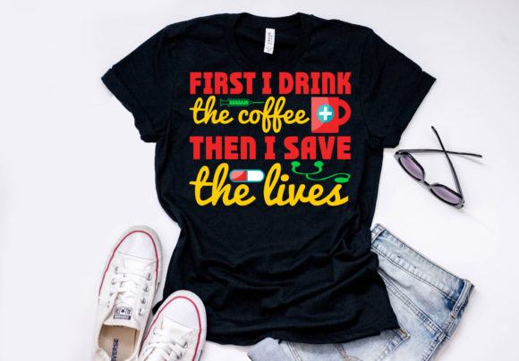 Nurse Quote Design for T-Shirt Graphics