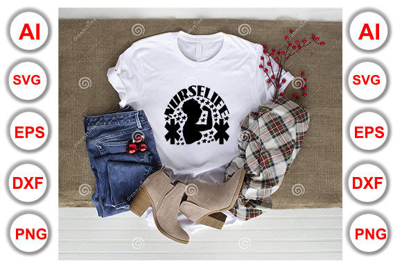 Nurse Quote Design Graphics for T-Shirt Designs